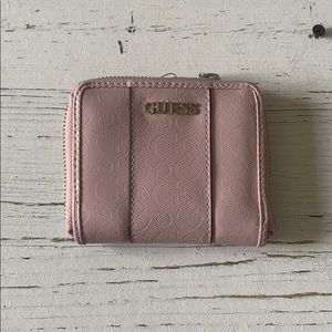 Little wallet - guess- blush pink